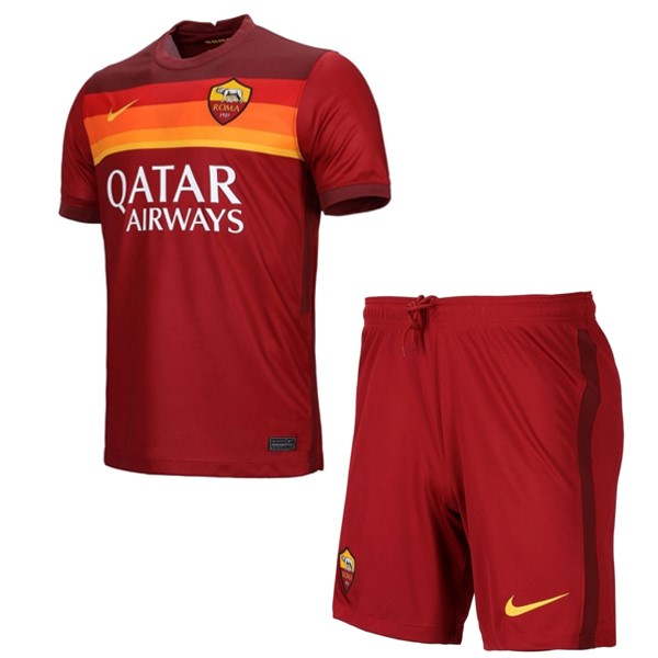 Camiseta AS Roma 1ª Niños 2020 2021 Rojo